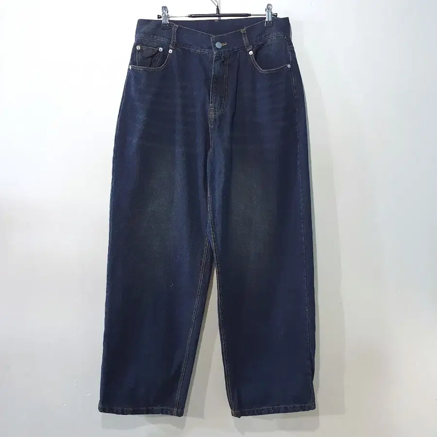 FW신상) 애쉬 블루블랙 세미와이드 청바지 1001번 1color S~L