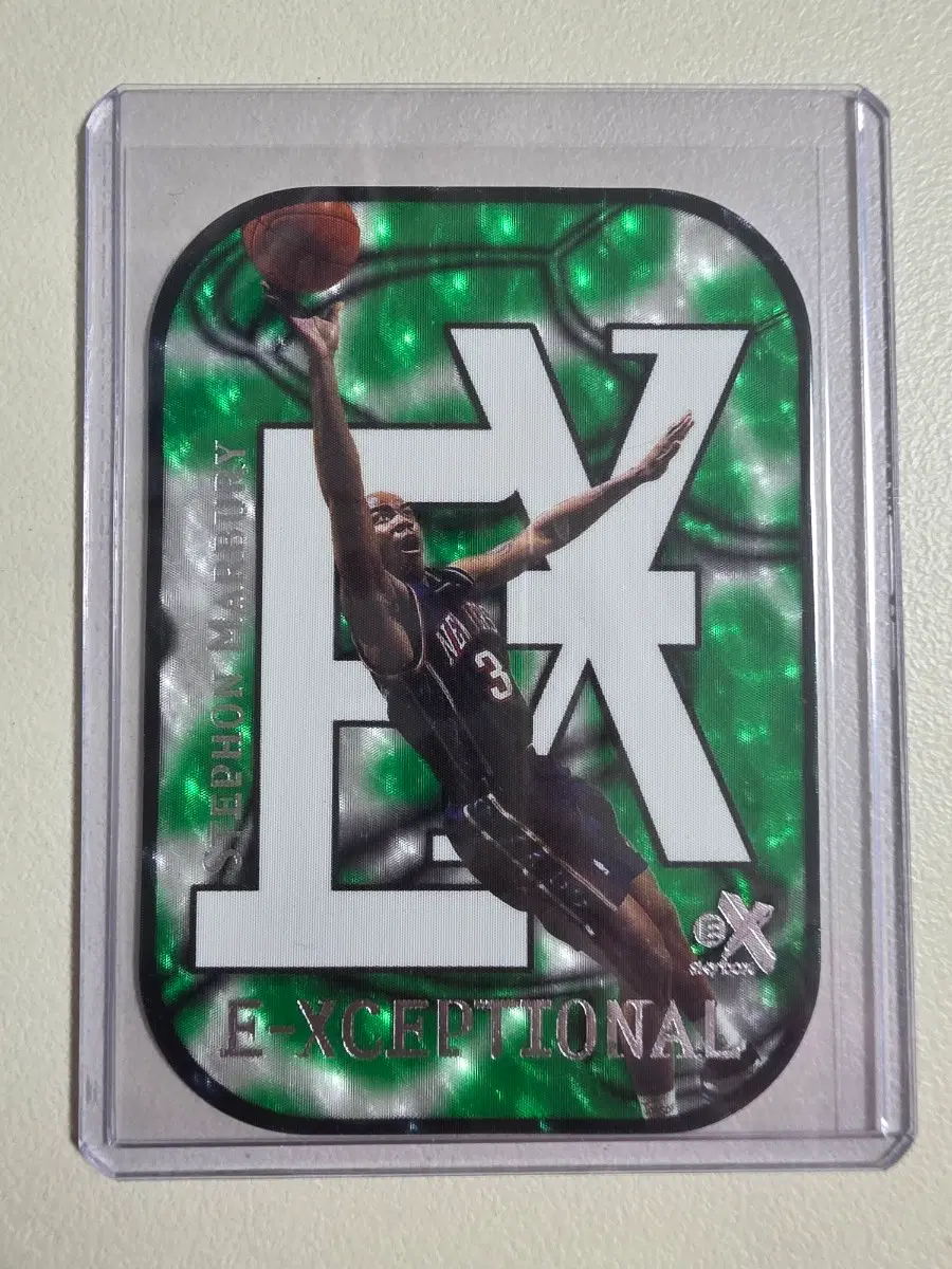 (레어)1999-00 nba 스테판 마버리 Skybox E-X 그린 뉴저지네츠