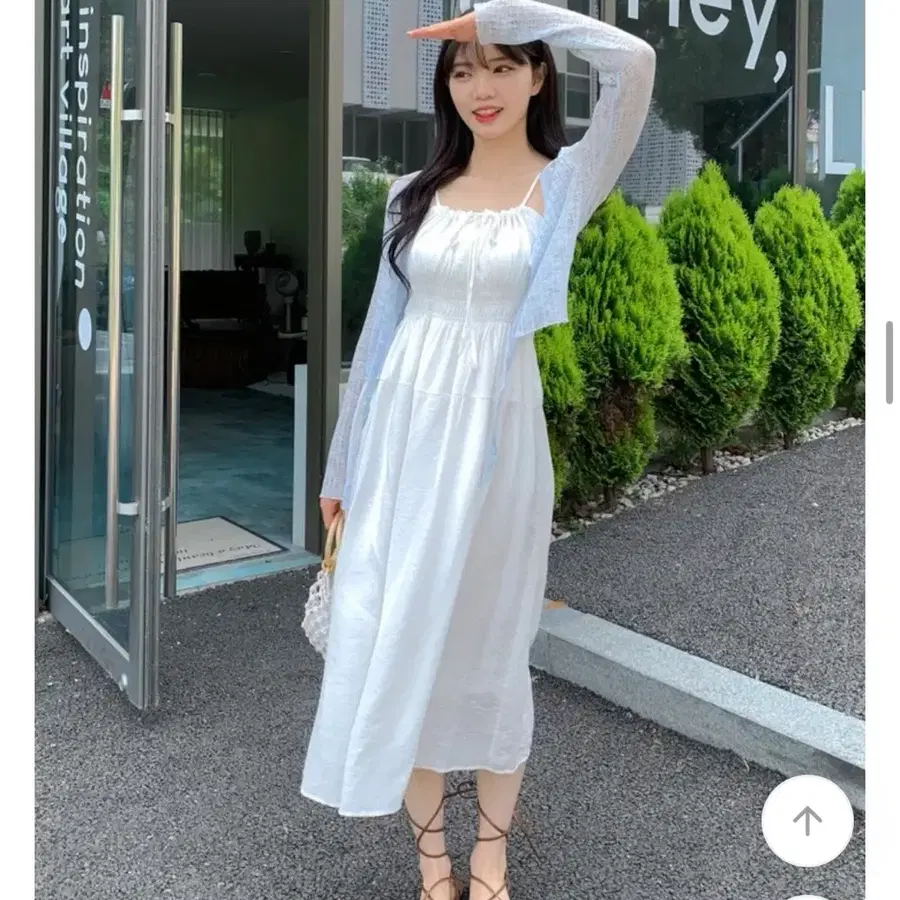 에이블리 청순여신 롱나시원피스