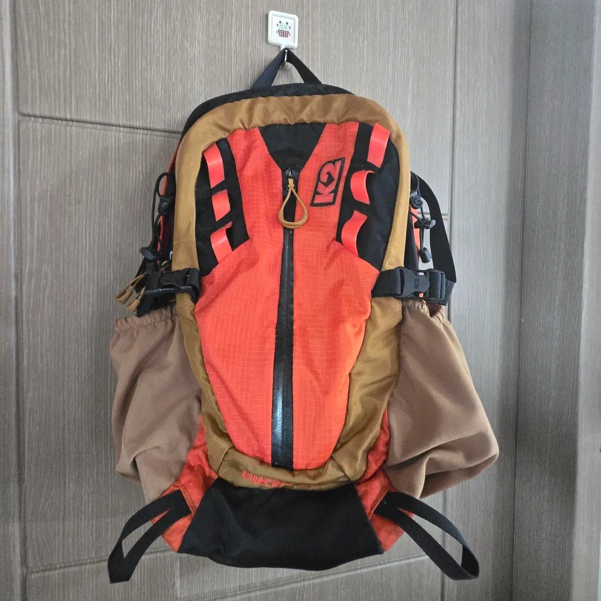K2 등산가방 오렌지 브라운 25