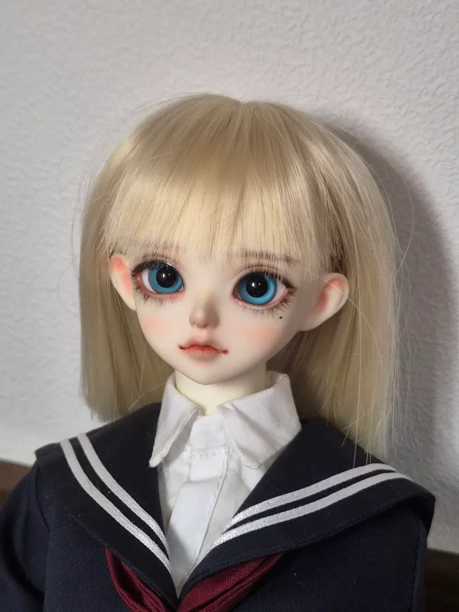 구체관절인형 타오바오 usd 6-7인치 금발 가발