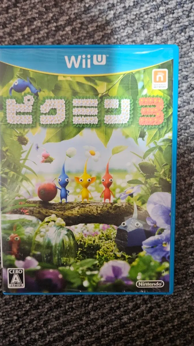 닌텐도 Wii U 피크민 3 게임 소프트 일본판