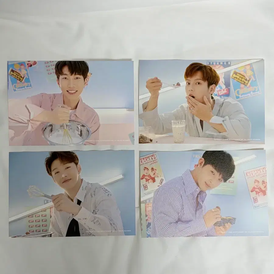 비투비 7주년 엽서팩 판매