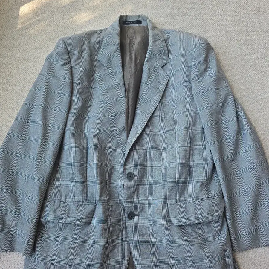 마르시아노 체크 자켓 (Made in France) 100-105
