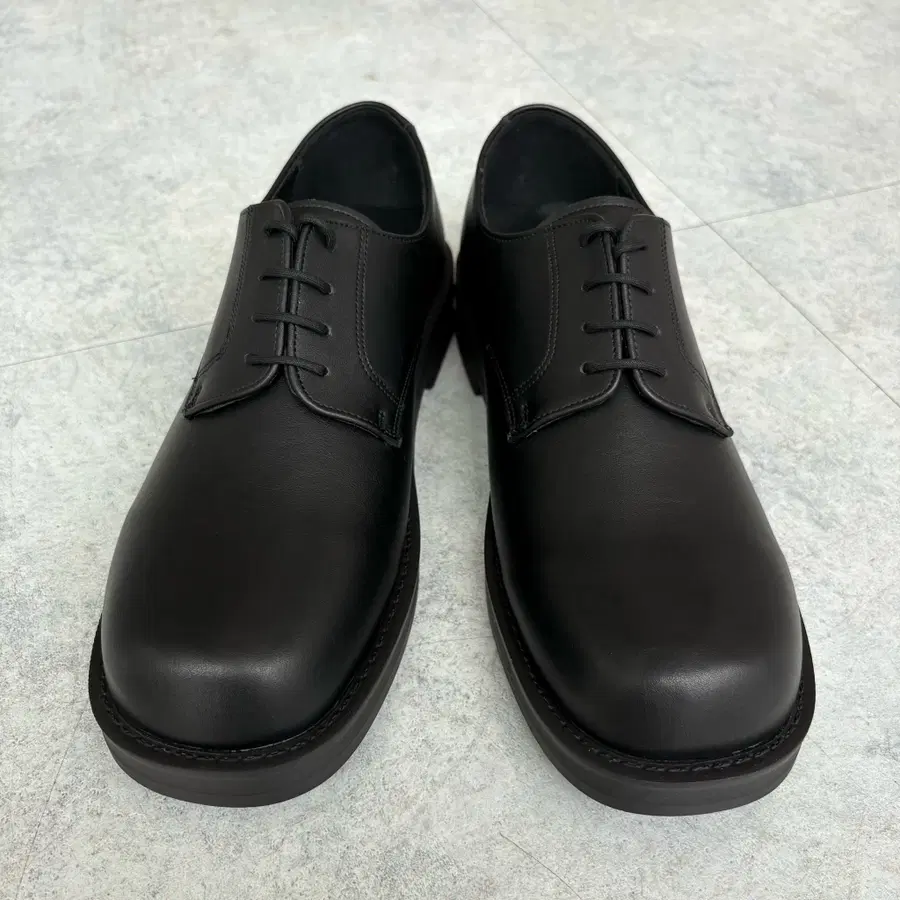 [270] 세컨드아뜨리에 SL31 [MATT BLACK] 남자 더비슈즈 (1번)