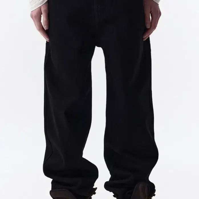 etce KENDRICK REGULAR DENIM PANTS (BLACK) M