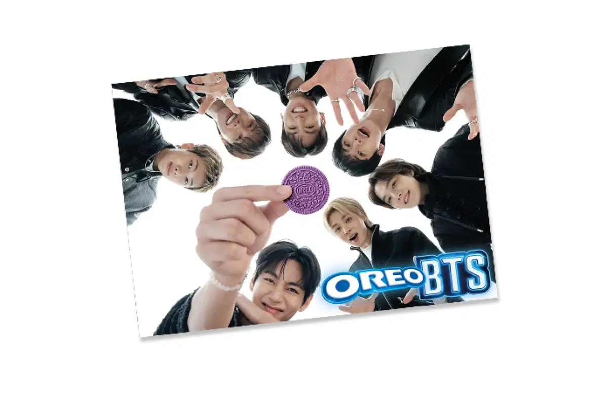 BTS X OREO 포스터 미개봉 방탄소년단 오레오 포스터