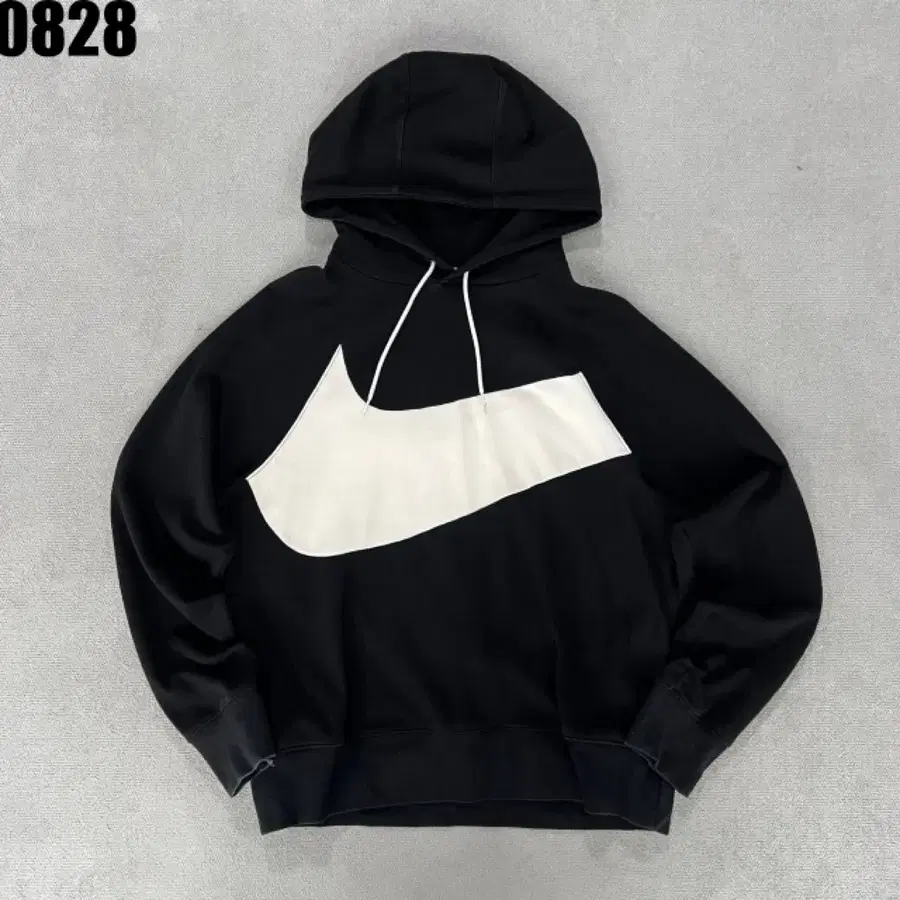 나이키 스우시 후드티 블랙 2XL