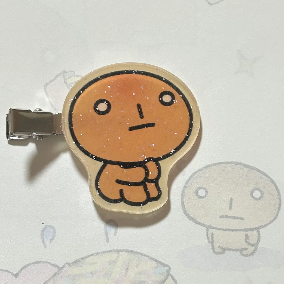 새상품 코게빵 탄빵 머리핀 헤어핀