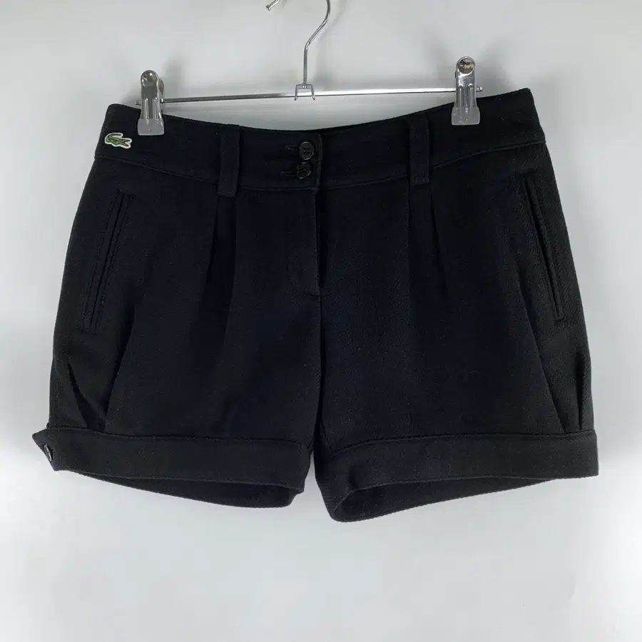 라코스테 블랙 울 숏팬츠 26 .260827
