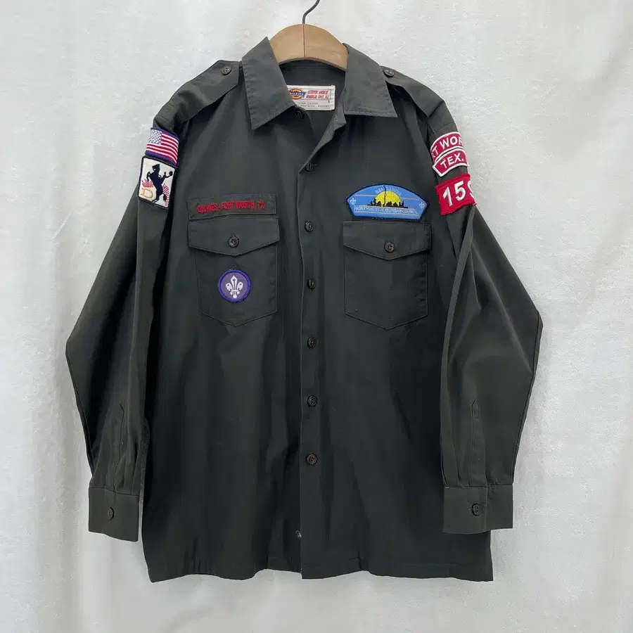 [Dickies] 디키즈 재팬 밀리터리 워크셔츠