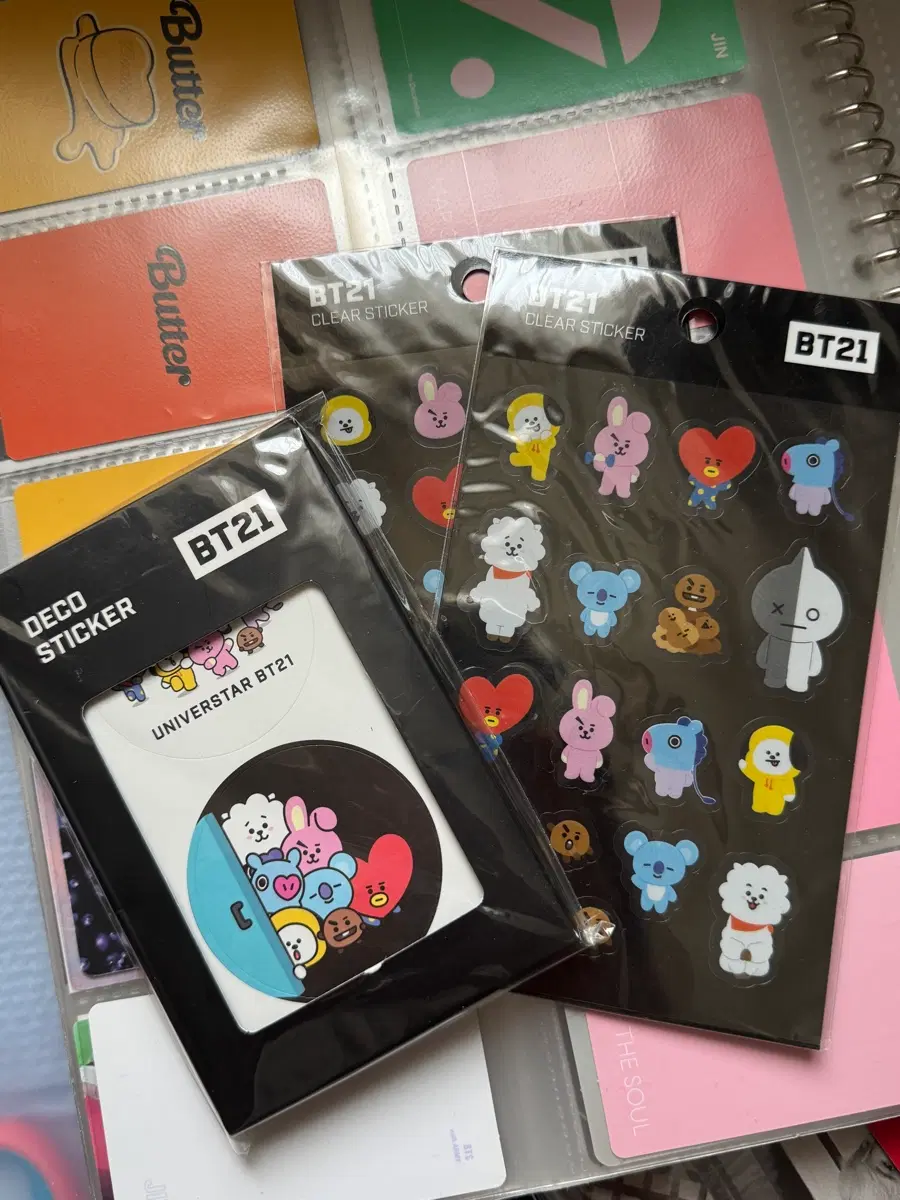 BTS 방탄 bt21 데코스티커 일괄