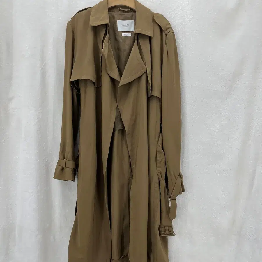 [Massimo Dutti] 마시모두띠 비스코스 트렌치코트
