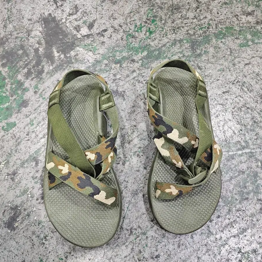 M9/270] 차코 x 빔즈(BEAMS) 콜라보 Z1 카모 스포츠 샌들 (정품)