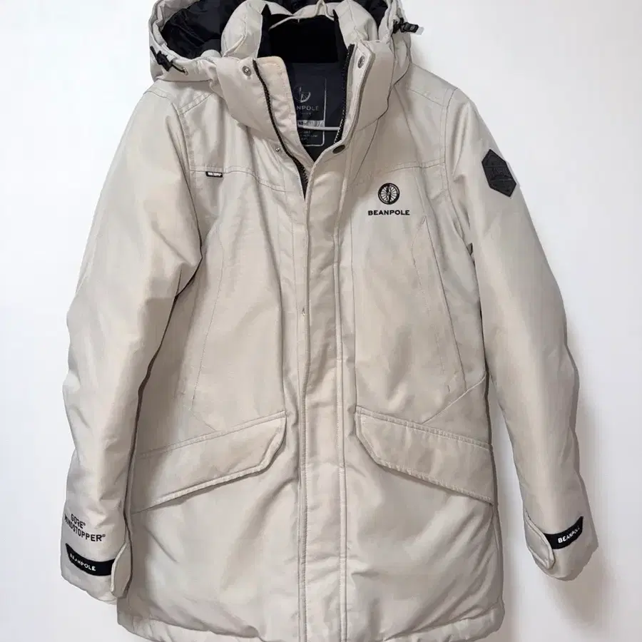 Beanpole 빈폴 아웃도어 패딩 베이지 90