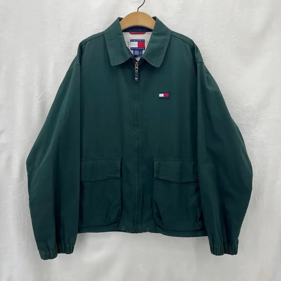 [Tommy Hilfiger] 90s 타미힐피거 헤링턴 스윙탑 자켓