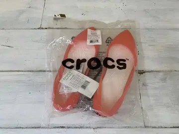 G0813-17 미사용 Crocs Rio Flat W