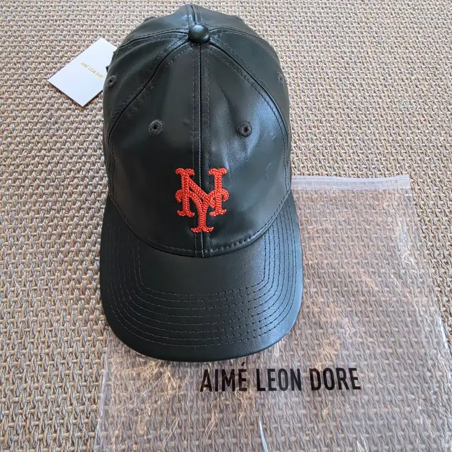 Aime Leon Dore 에임레온도르 희소 100% 가죽 뉴욕 메츠 볼캡