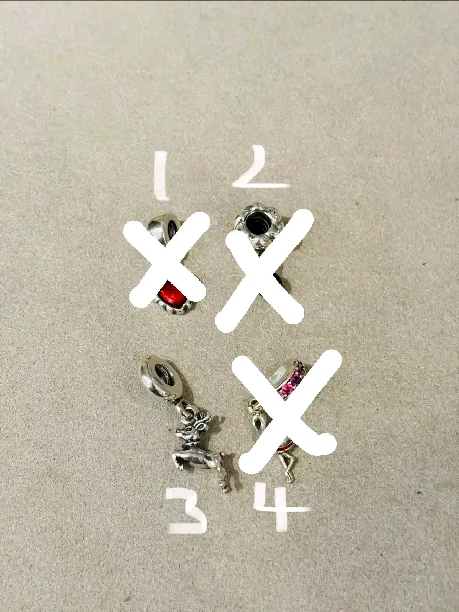 판도라 정품 참 Charm 925실버 23