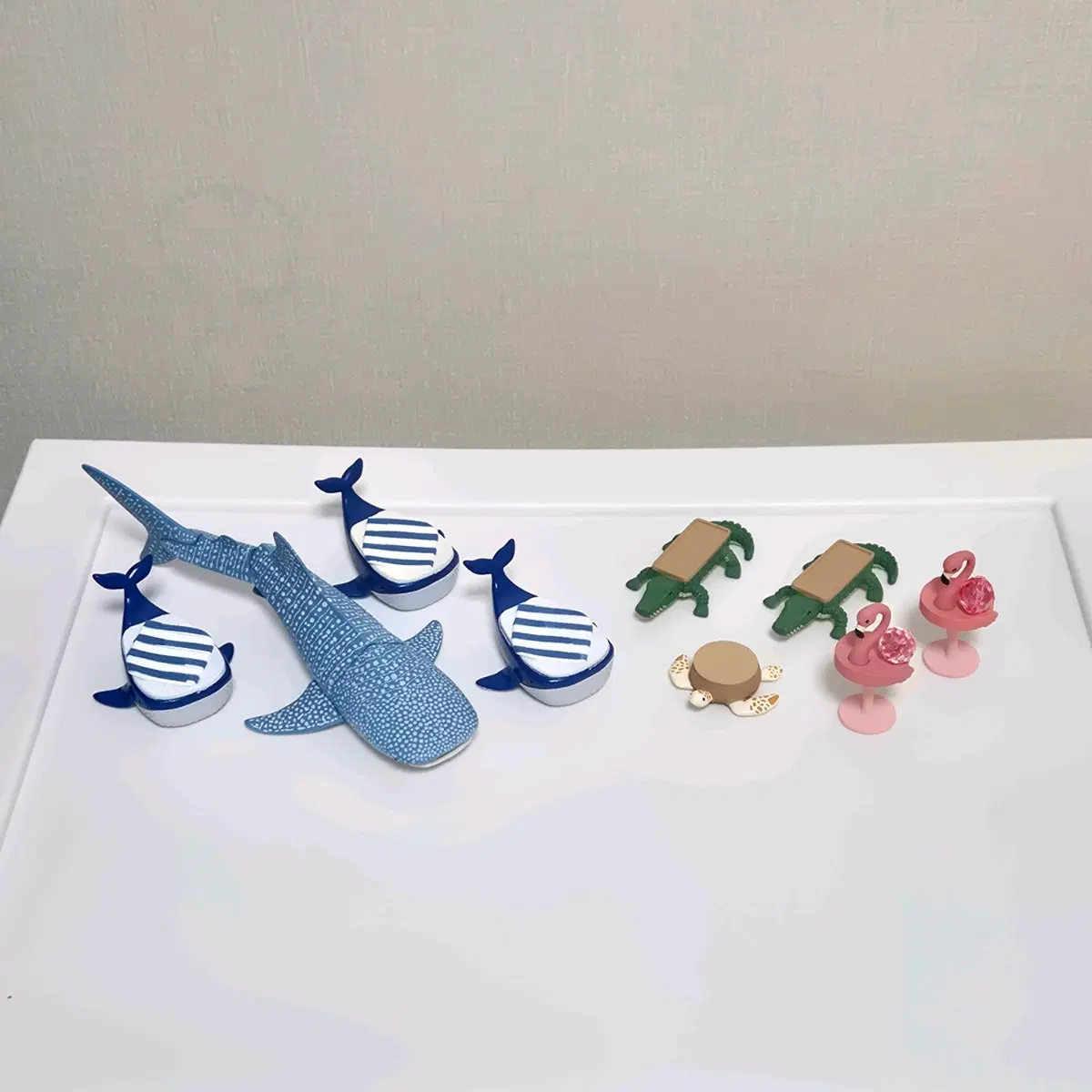 동물 피규어 가챠 9종 세트