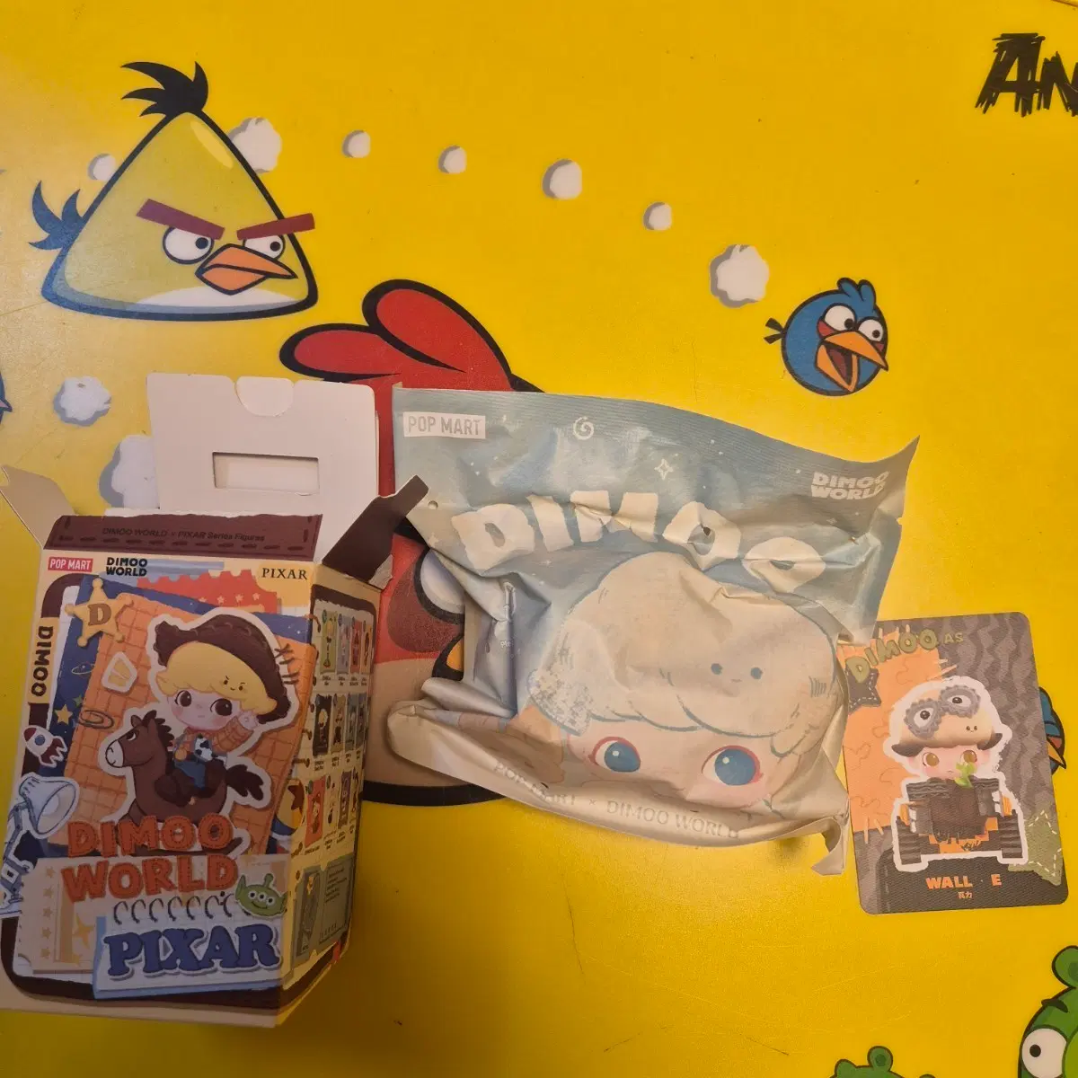 POP MART 디무 월E 픽사 피규어