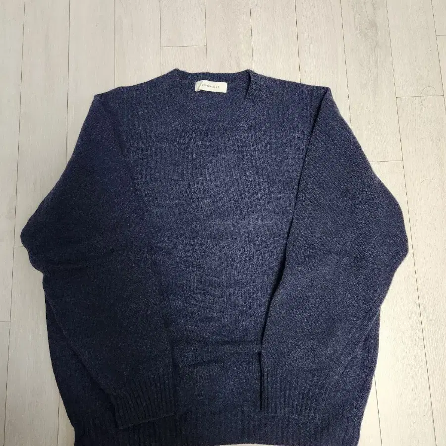 유니온블루 CASHMERE WOOL CREWNECK KNIT [MELANGE NAVY] XL