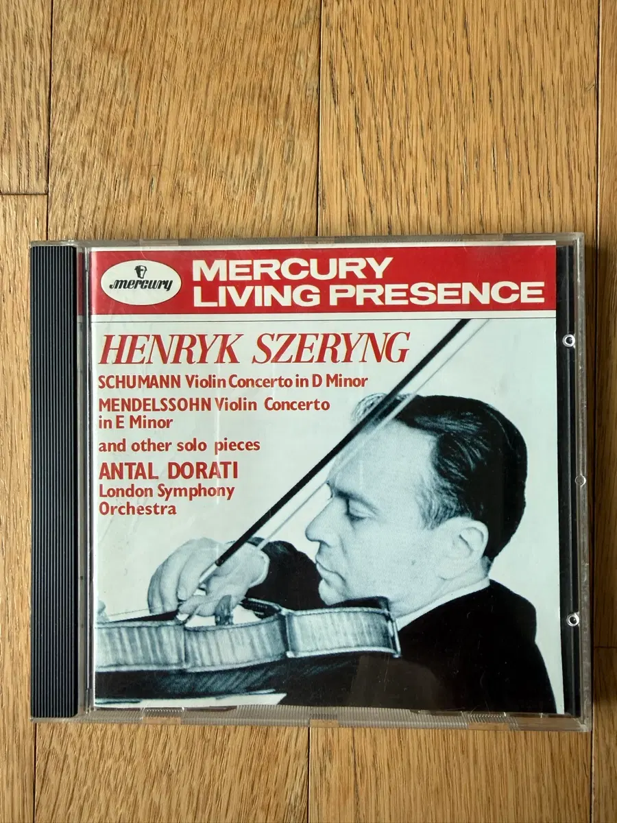 First Edition) Henryk Szeryng Schumann/Mendelssohn Violin Concertos CD