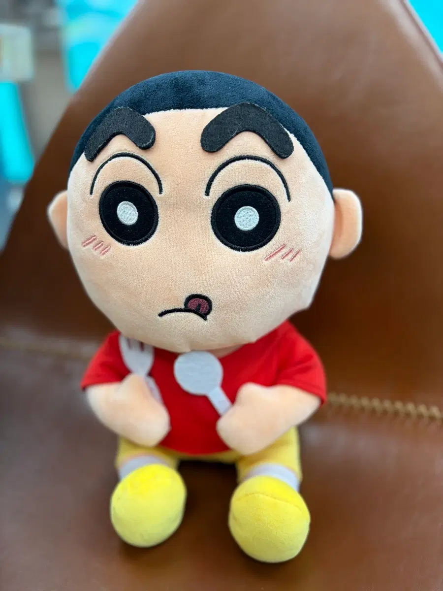 '짱구는 못말려'의 주인공 신짱구(크레용 신짱) 봉제 인형