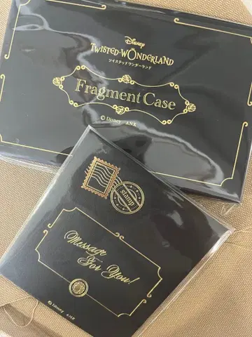 트위스티드 원더랜드 프래그먼트 케이스 메시지 카드 에이스 트라포라