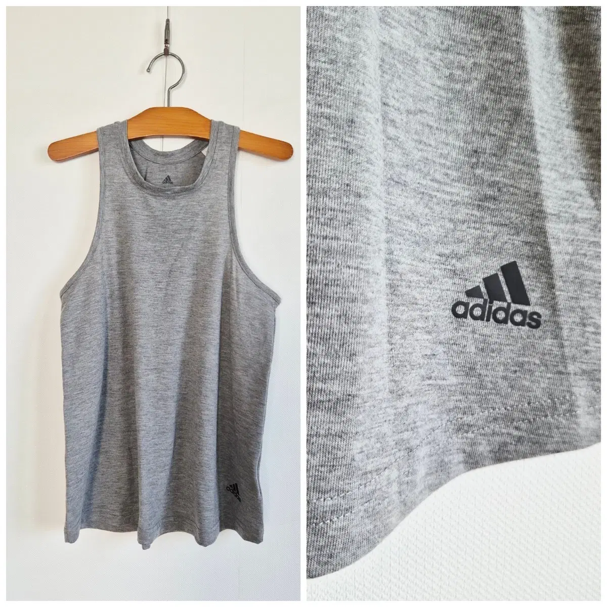 [85] 아디다스 Climalite 플레어핏 나시티셔츠 / adidas