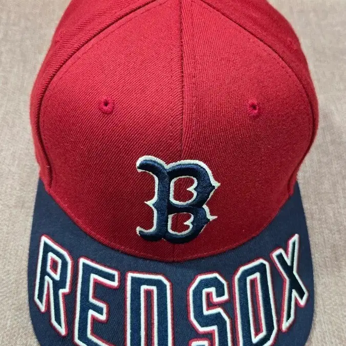 [제목] MLB 보스턴 레드삭스 빅로고 플렉스핏 캡 모자 (XS-S)