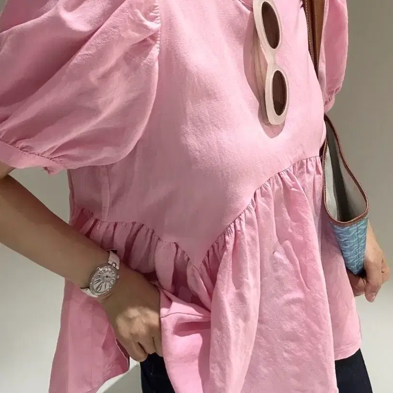 <새상품 마지막 재고정리> 고퀄리티 린넨 블라우스