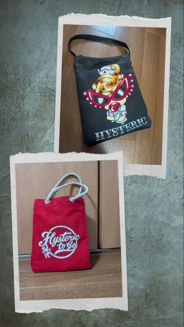 히스테릭 미니 토트백 묶음 판매