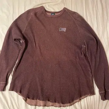 HUF 써멀 와플T 브라운