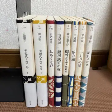 광원 이야기 상하 오치쿠보 공주 은하철도의 밤 거미의 시 지옥변 스물네 개의 눈동자