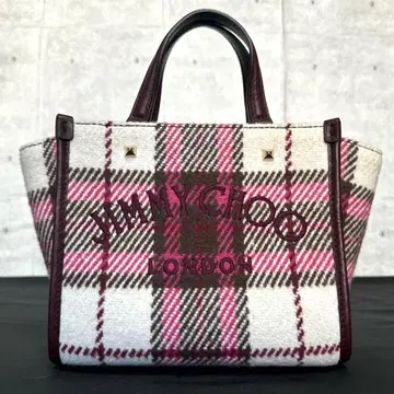 [ 미사용급 ] JIMMY CHOO VARENNE 울 TOTE BAG/S