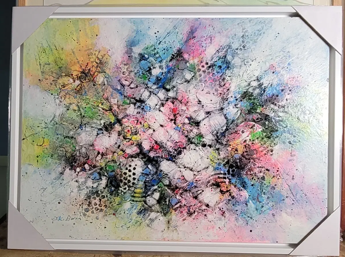이경범 작가님의 유화 추상화 그림