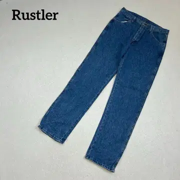 Rustler 스트레이트 데님 34x34 멕시코제