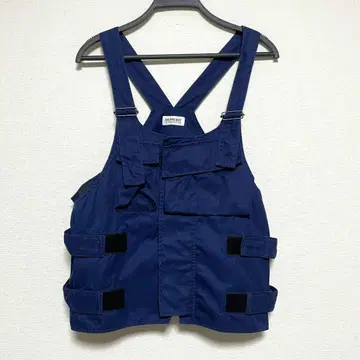 BEAMS BOY 빔즈 보이 로얄 네이비 베스트 밀리터리 베스트