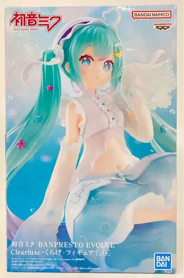 BANDAI SPIRITS BANPRESTO EVOLVE Clearluxe VOCALOID 하츠네 미쿠 해파리 피규어