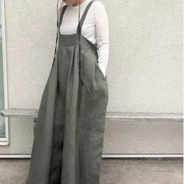 ito fukuoka free way salopette [ linen ]