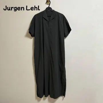 JURGEN LEHL 프렌치 슬리브 원피스 코튼 100%