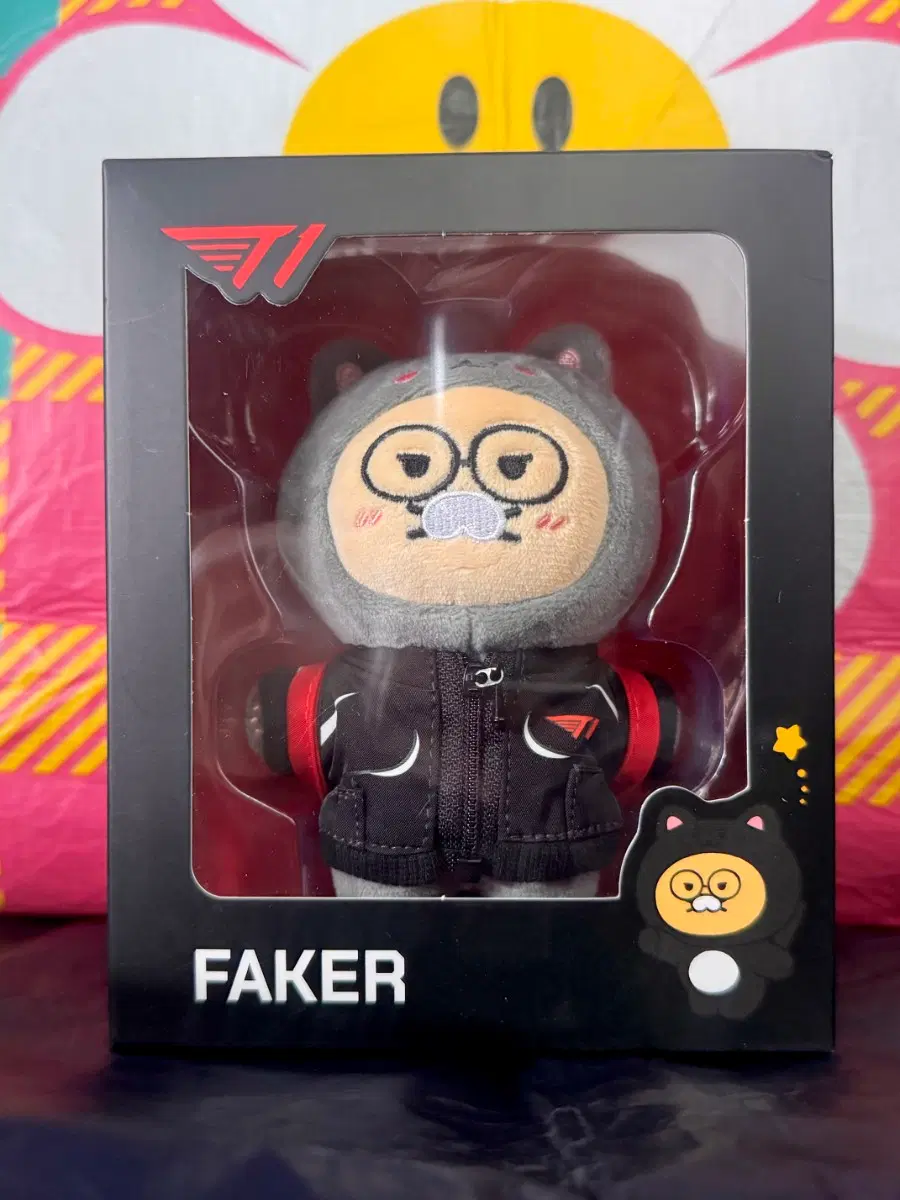 T1X카카오프렌즈 백팩 키링인형 페이커 FAKER