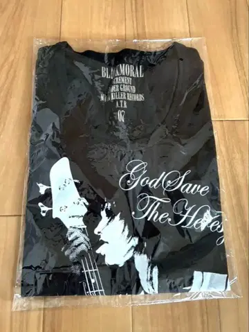 the GazettE BLACK MORAL 티셔츠