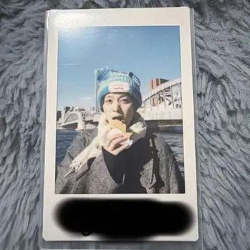 사나 히로키 친필 폴라로이드