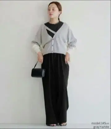 안리안 쇼트 가디건