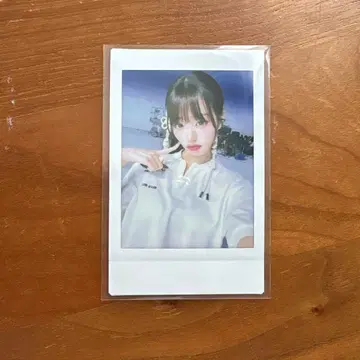 IVE WONYOUNG 폴라로이드풍 포토카드