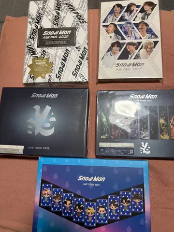 [새상품급] SnowMan LIVE Blu-ray 묶음 판매