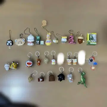 키링, 마스코트, 메지루시 액세서리 묶음 판매