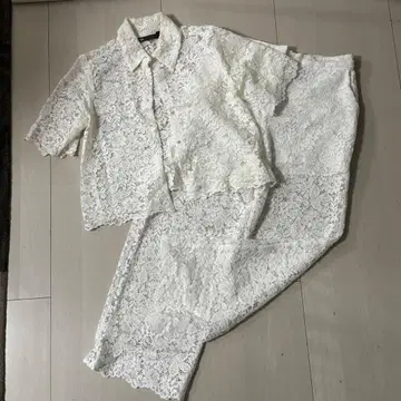 ZARA 레이스 셋업
